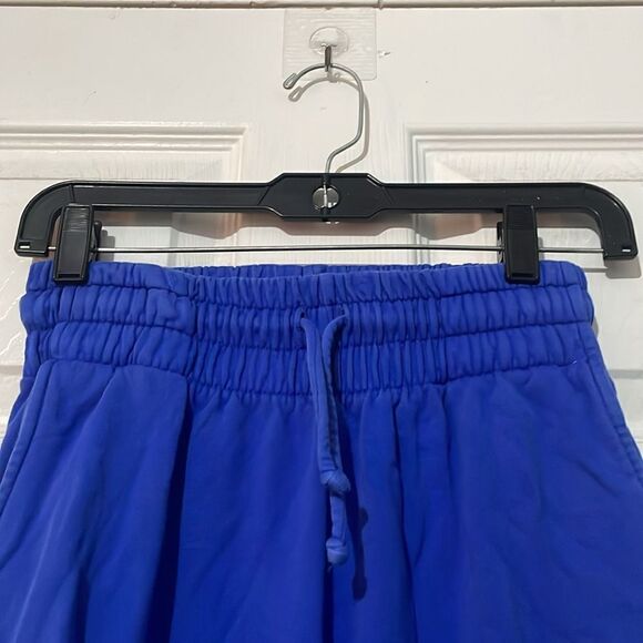 Frankie’s Bikinis Frank Oversized Sweatpants Pacific Blue Size Medium - Picture 7 of 12